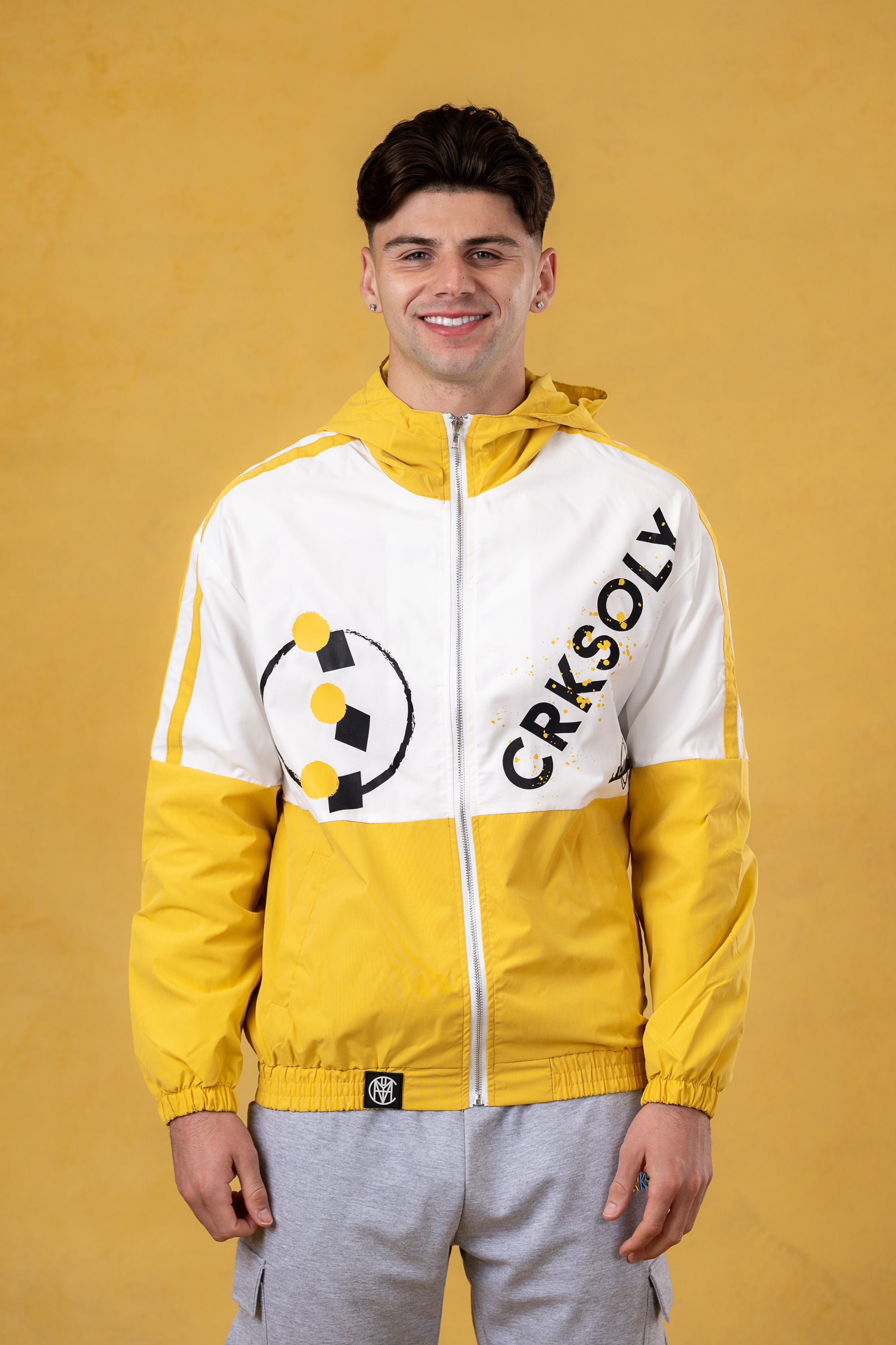 CRKSOLY. Retro-Modern Windbreaker Jacket