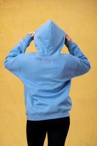 CRKSOLY. Sudadera con capucha Sky para mujer