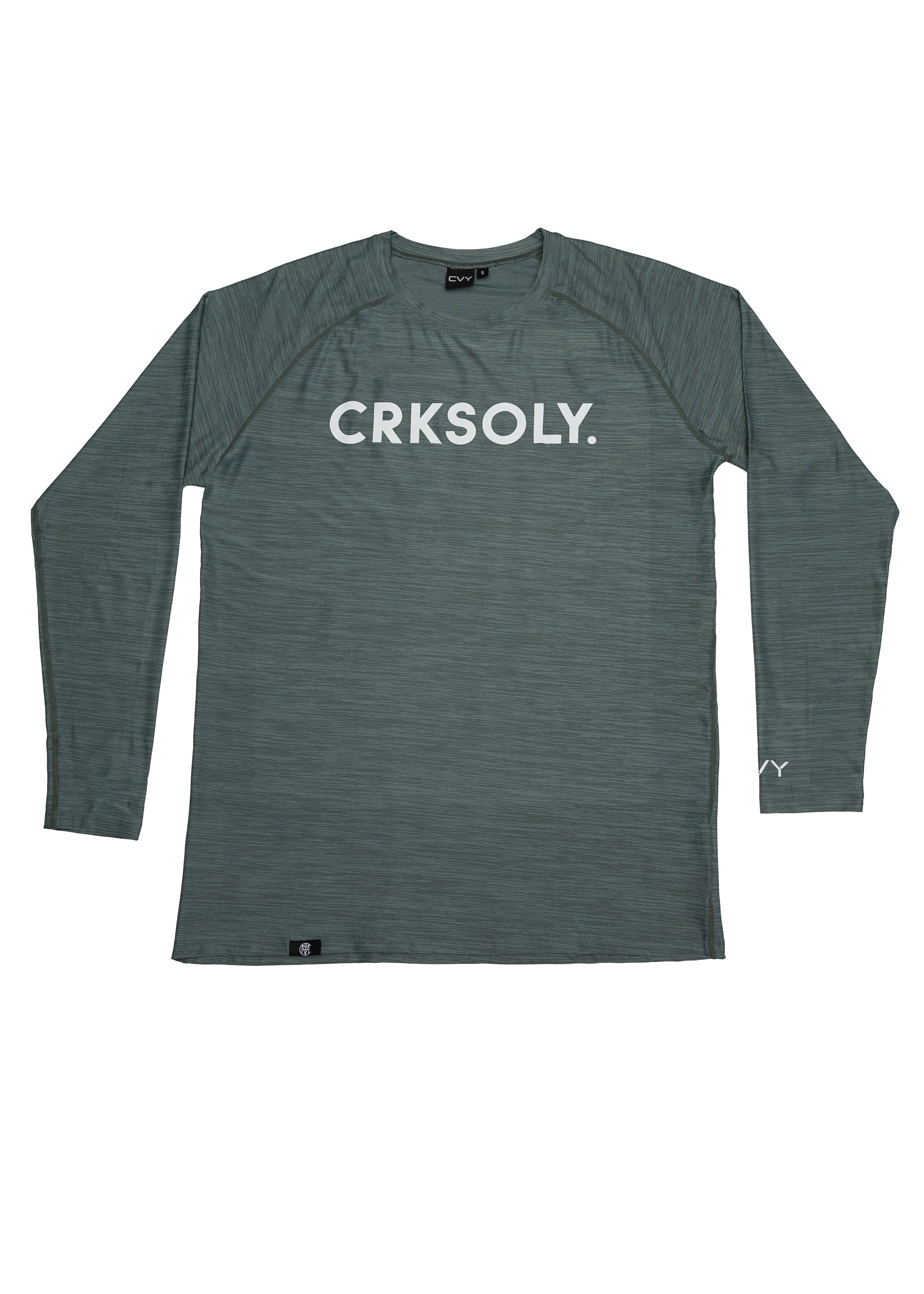 CRKSOLY. Mint Green Training Long Sleeve