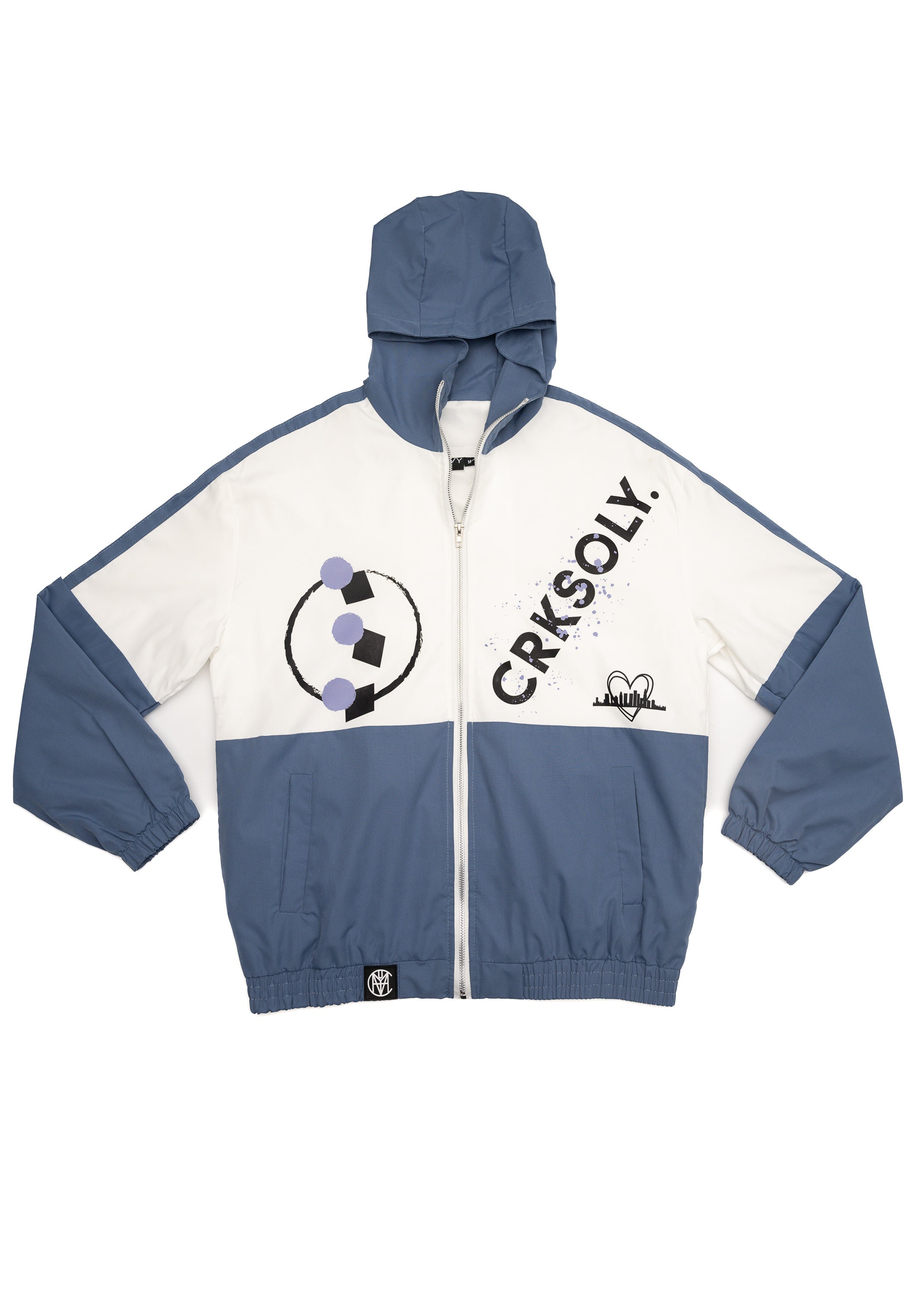 CRKSOLY. Retro-Modern Windbreaker Jacket