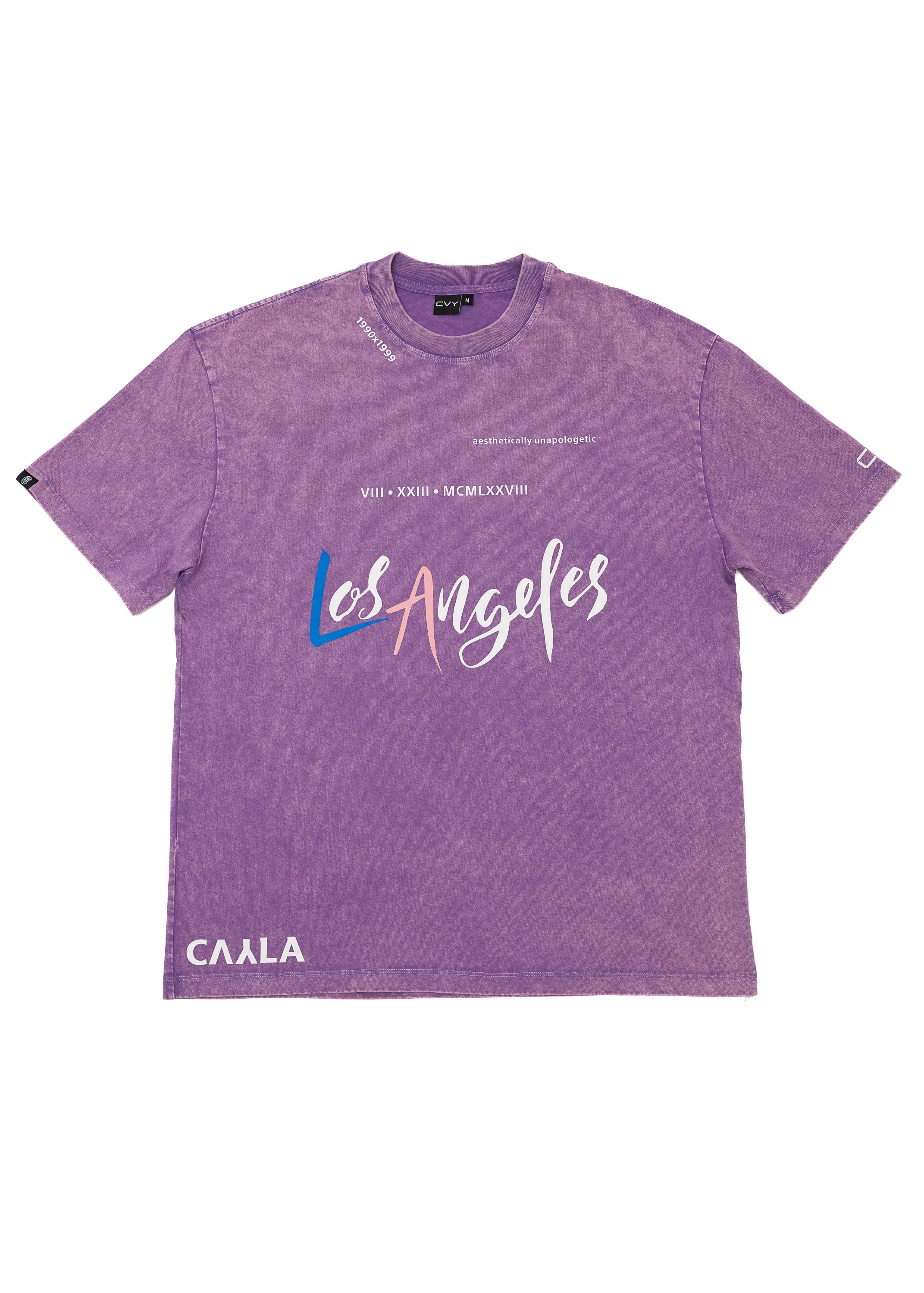 CVYLA Aesthetically Unapologetic Oversize Cotton Tee