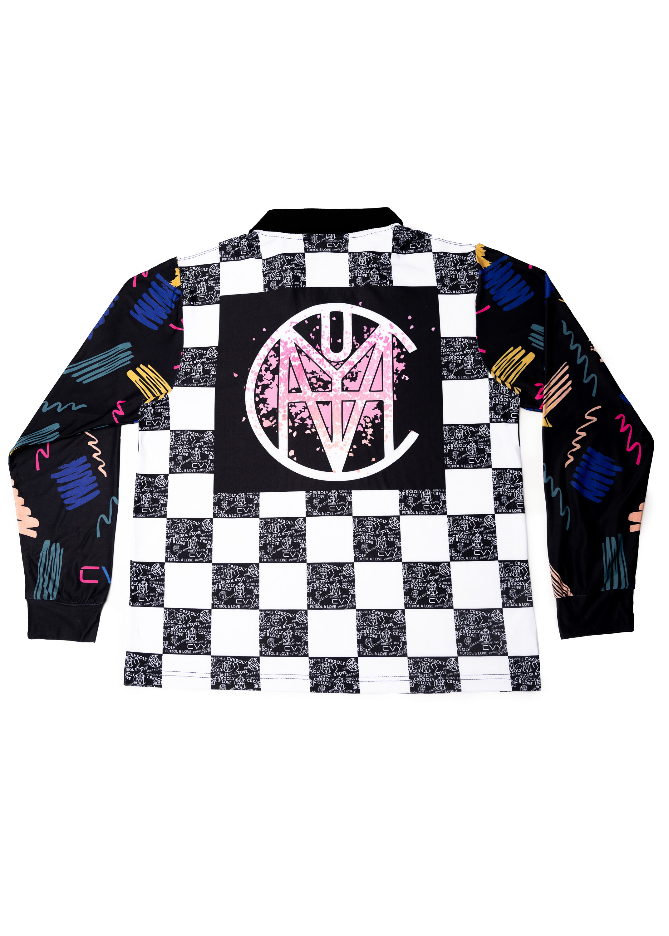 CRKSOLY. Patterned Hockey 3% Jersey