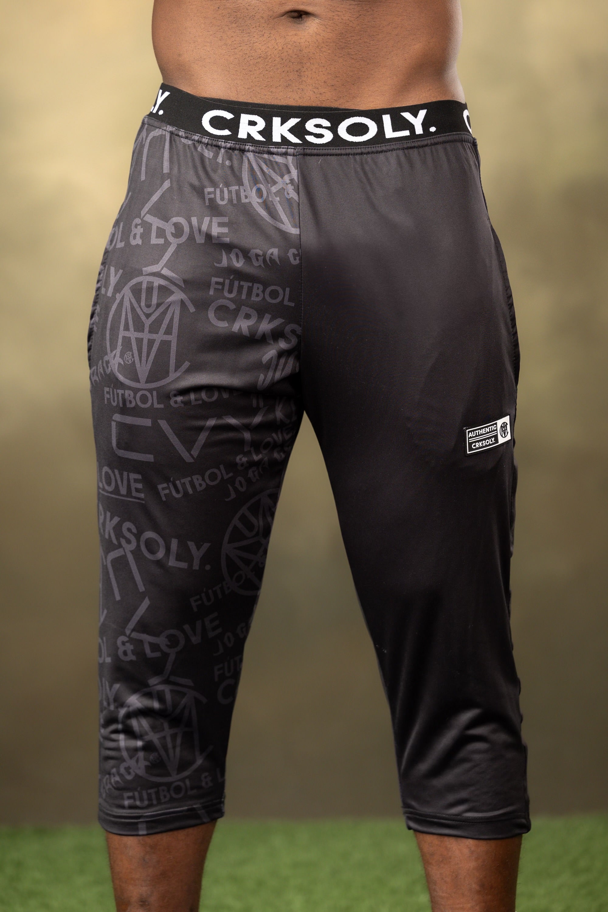 CRKSOLY. 3/4 Training Pants