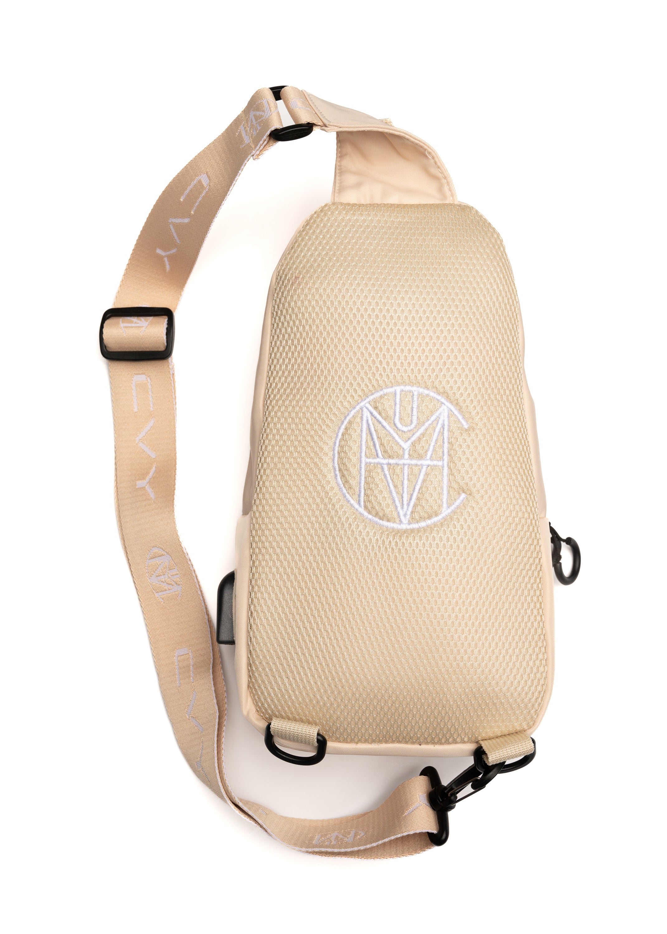 CRKSOLY. Sand Crossbody Fanny Backpack