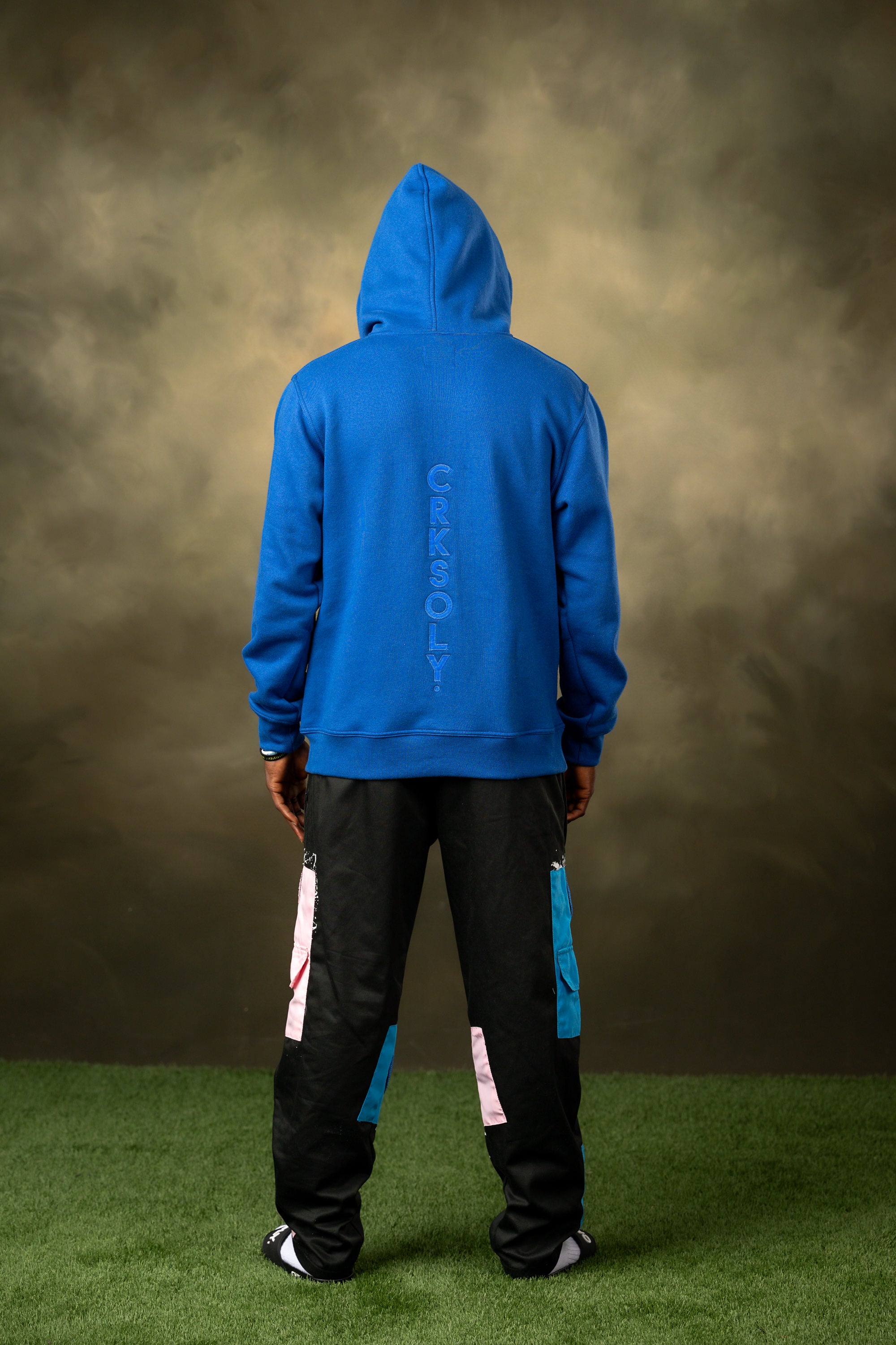 FBL. Blue Pocket Hoodie