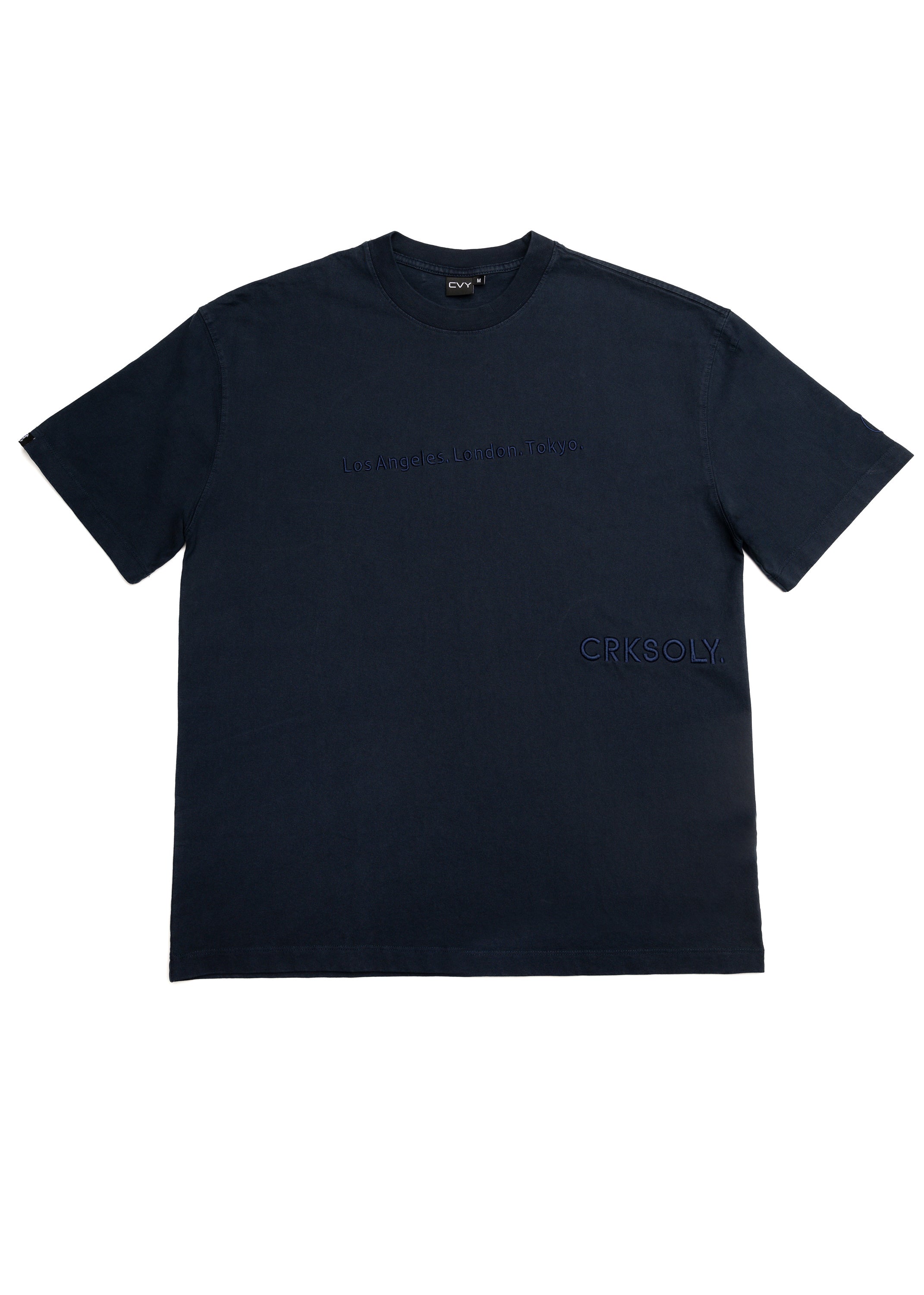 CRKSOLY. LA-London-Tokyo Cotton T-Shirt