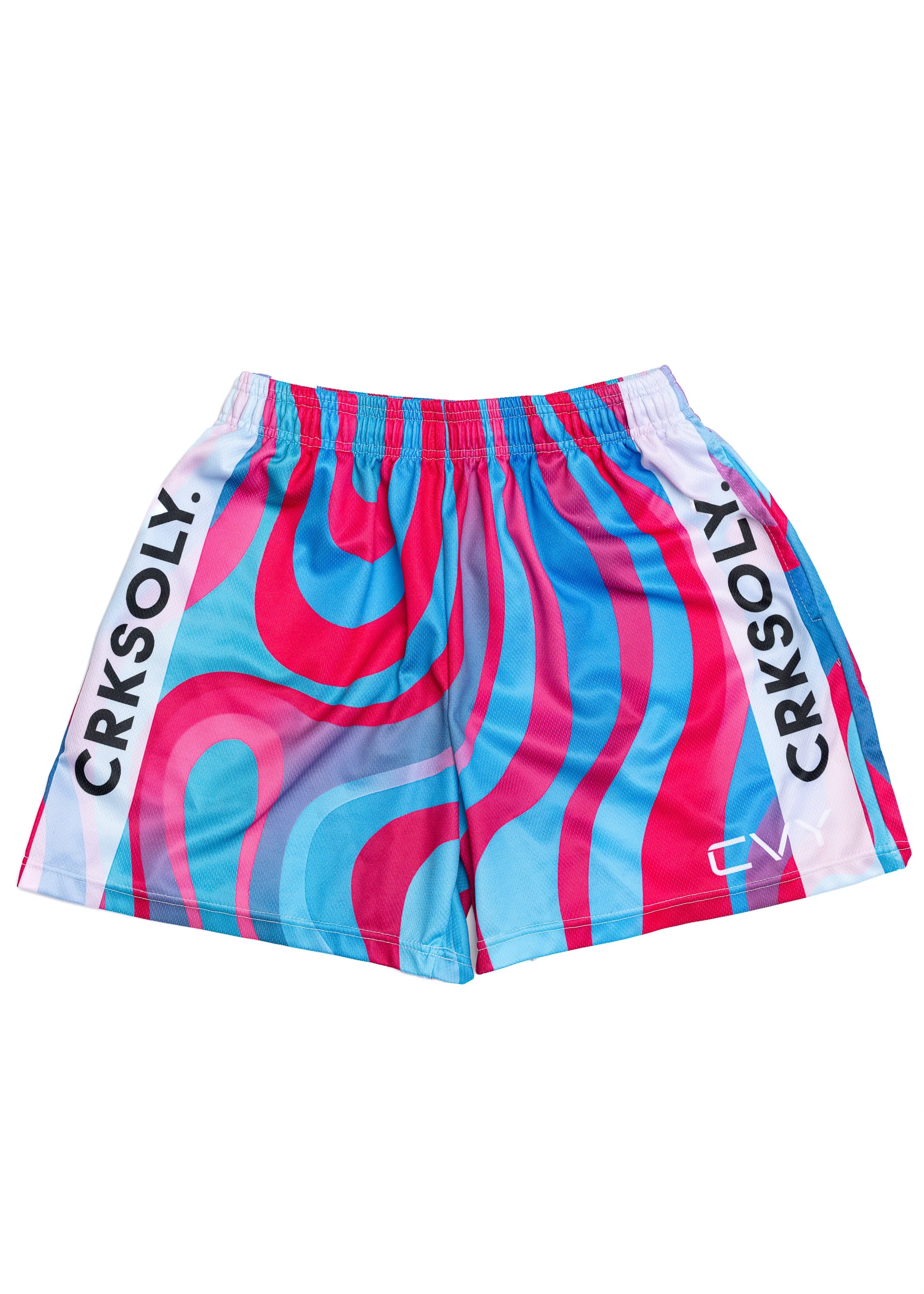 CRKSOLY. Galaxy 5’ Shorts