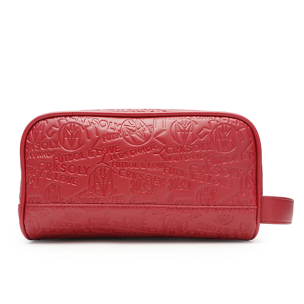 CVYLA Toiletry Leather Bag