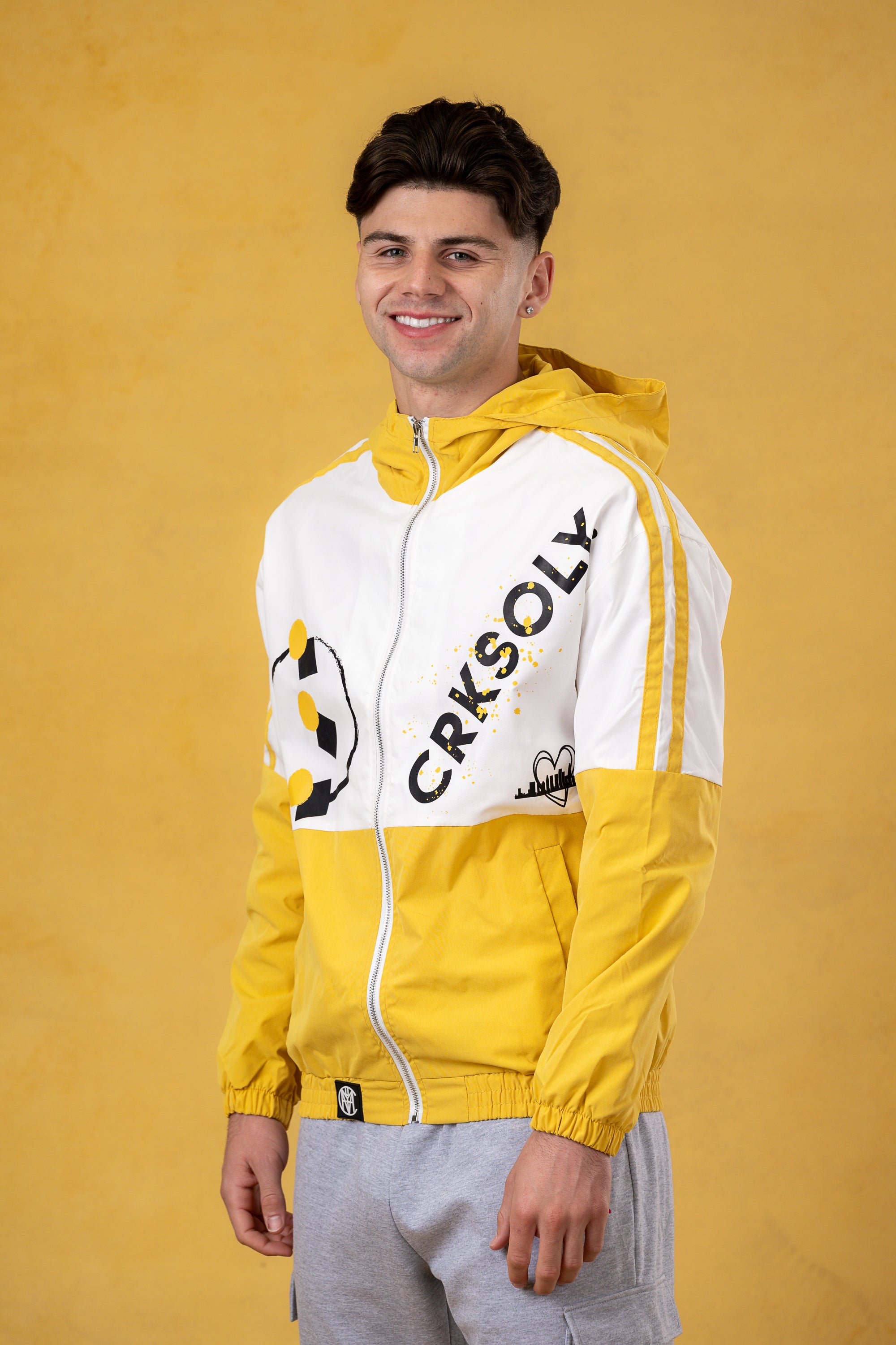 CRKSOLY. Retro-Modern Windbreaker Jacket