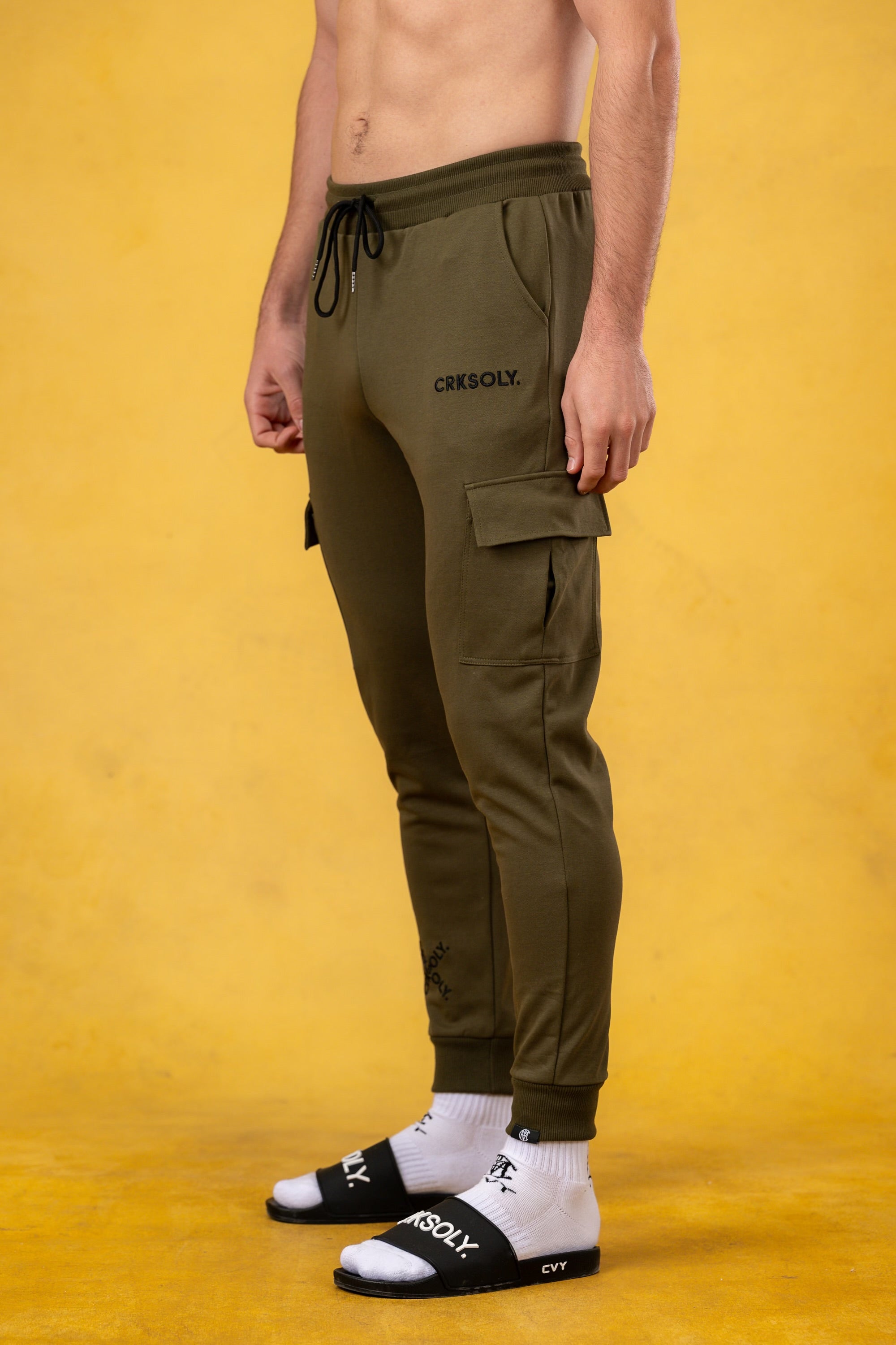 CRKSOLY. Cargo Joggers