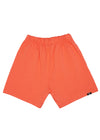 CRKSOLY. Coral Cotton Sweat Shorts