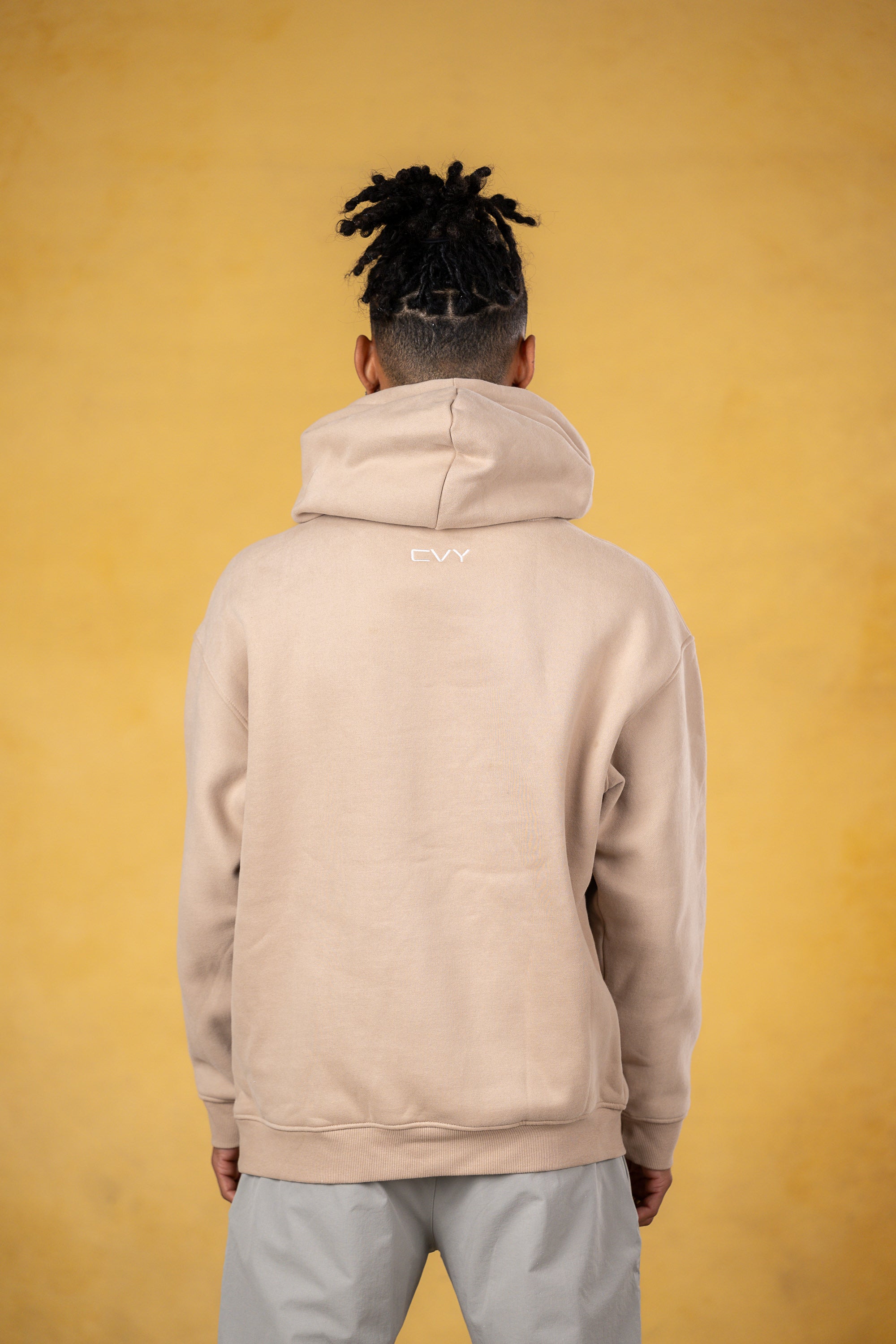 CRKSOLY. Tan Hoodie