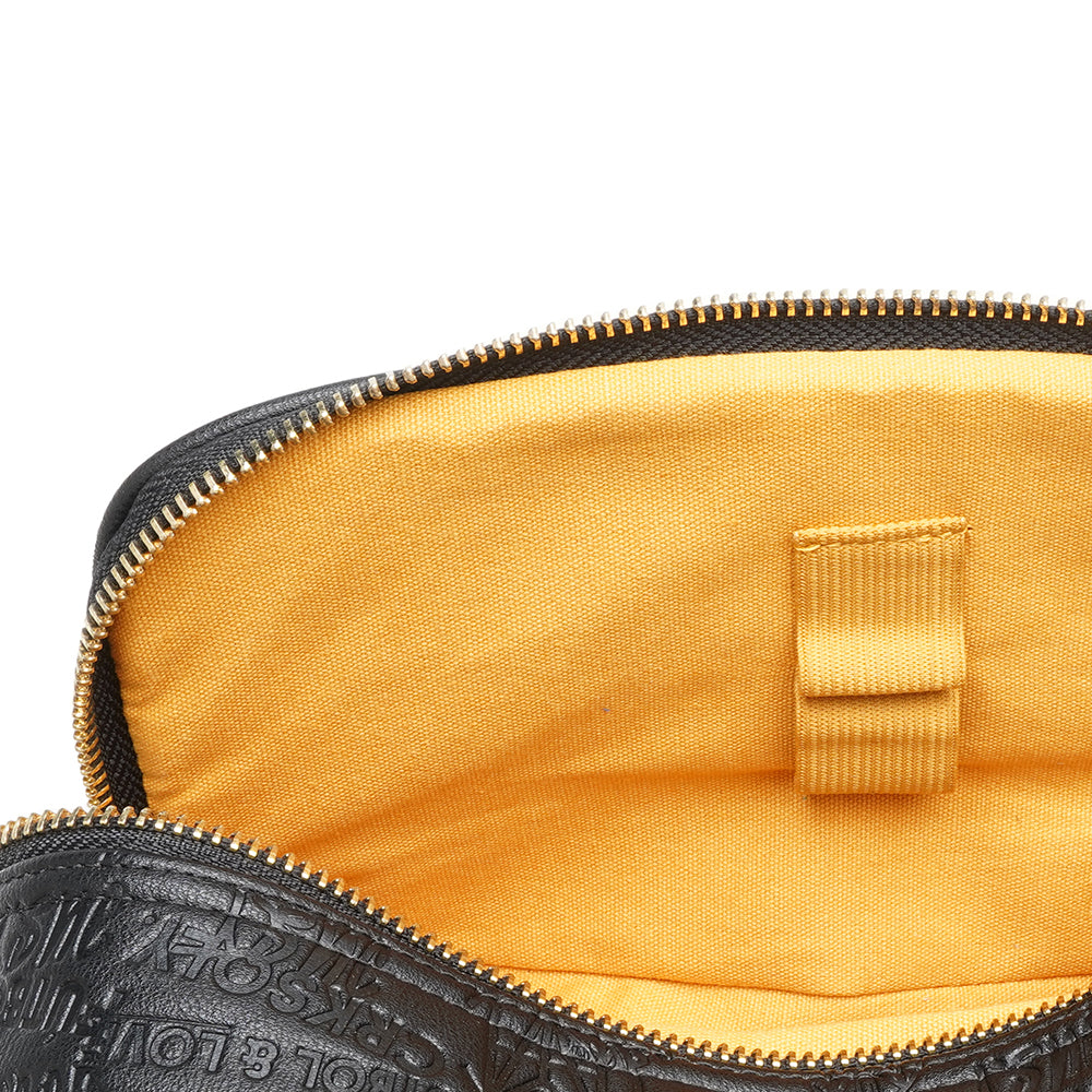 CVYLA Toiletry Leather Bag