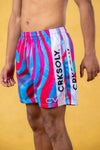 CRKSOLY. Galaxy 5’ Shorts