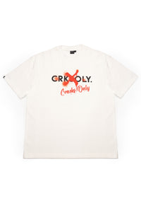 CRKSOLY. Camiseta de algodón de gran tamaño Void