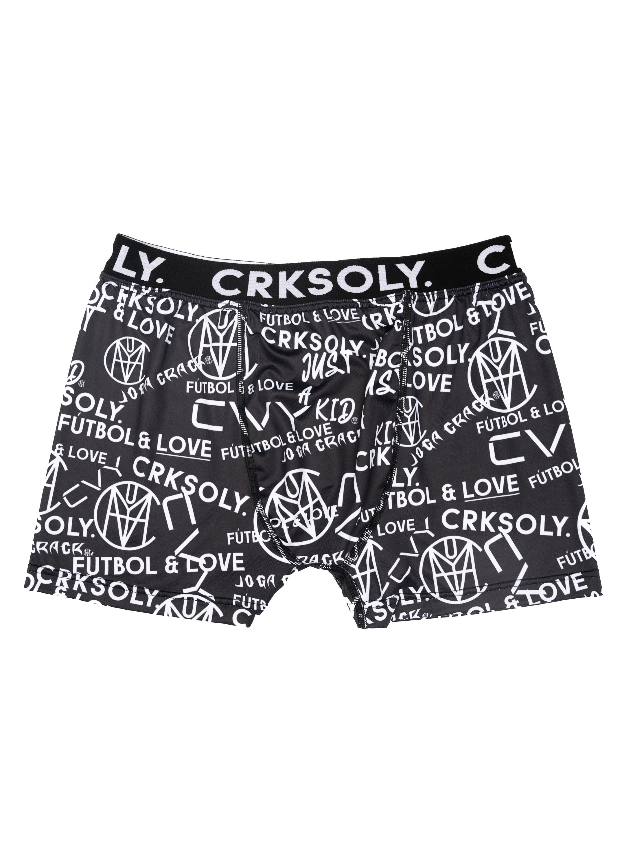 CRKSOLY. Pantalones cortos con monograma de 5 pies