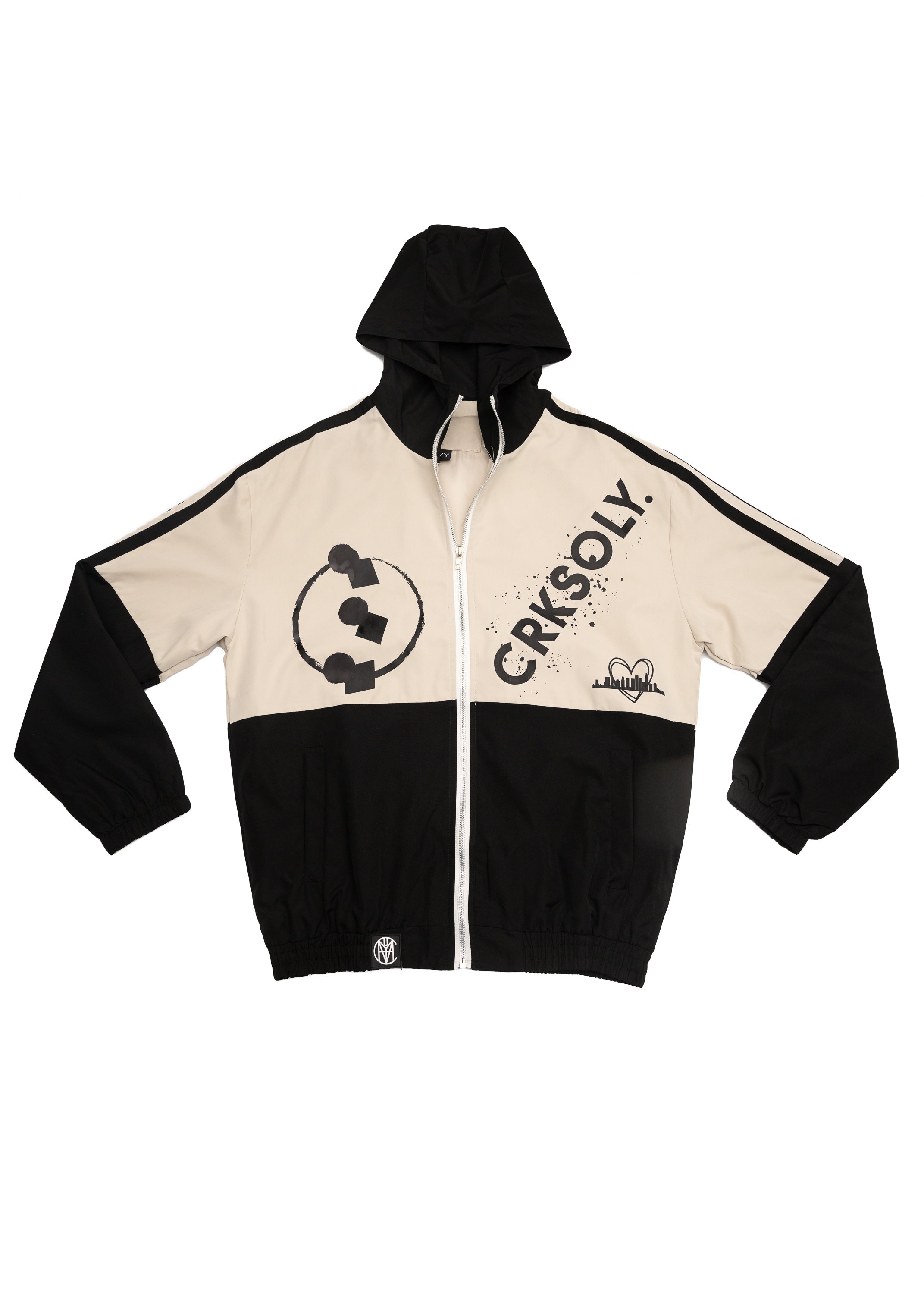 CRKSOLY. Retro-Modern Windbreaker Jacket