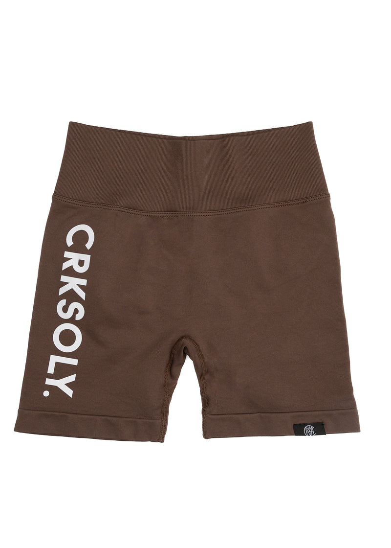 CRKSOLY. Pantalones cortos deportivos ajustados para mujer