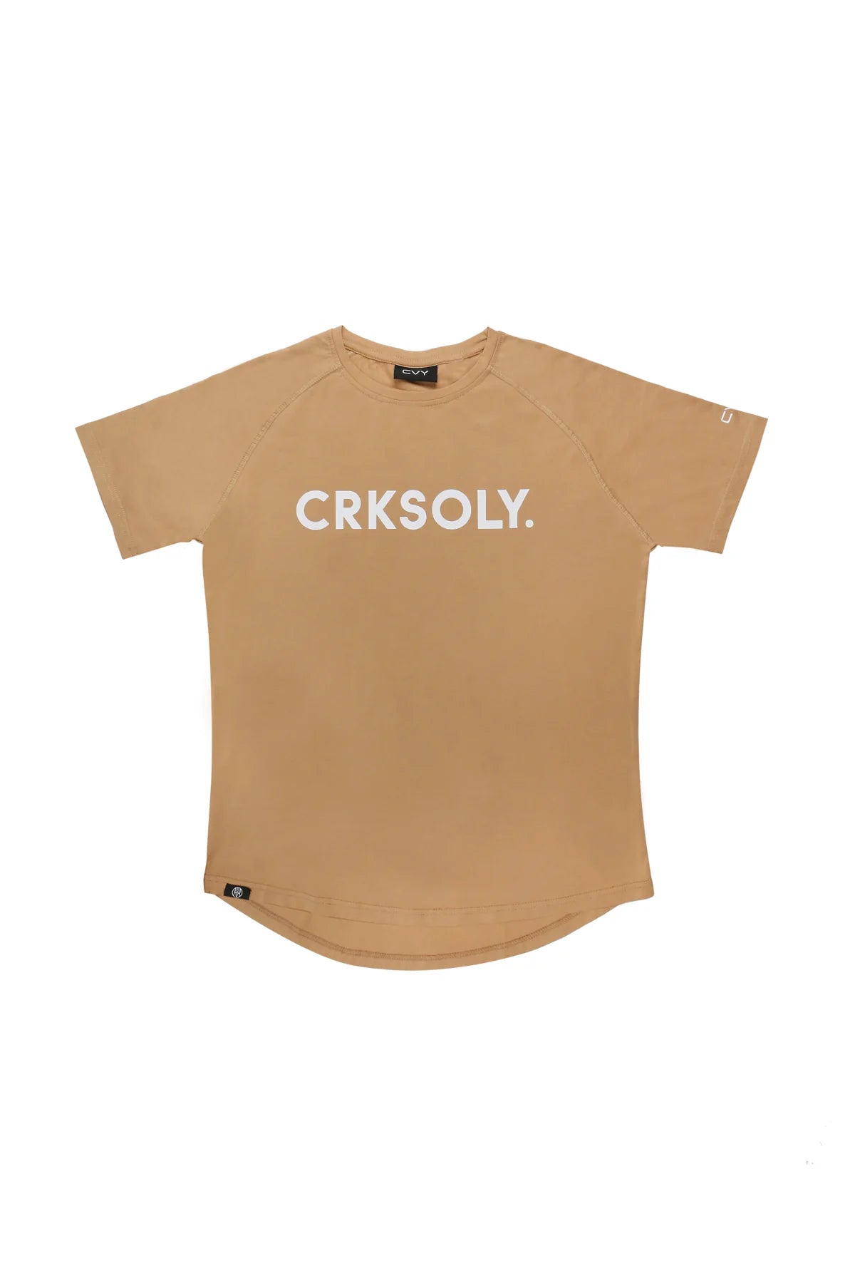 CRKSOLY. Camiseta de algodón elástico para mujer