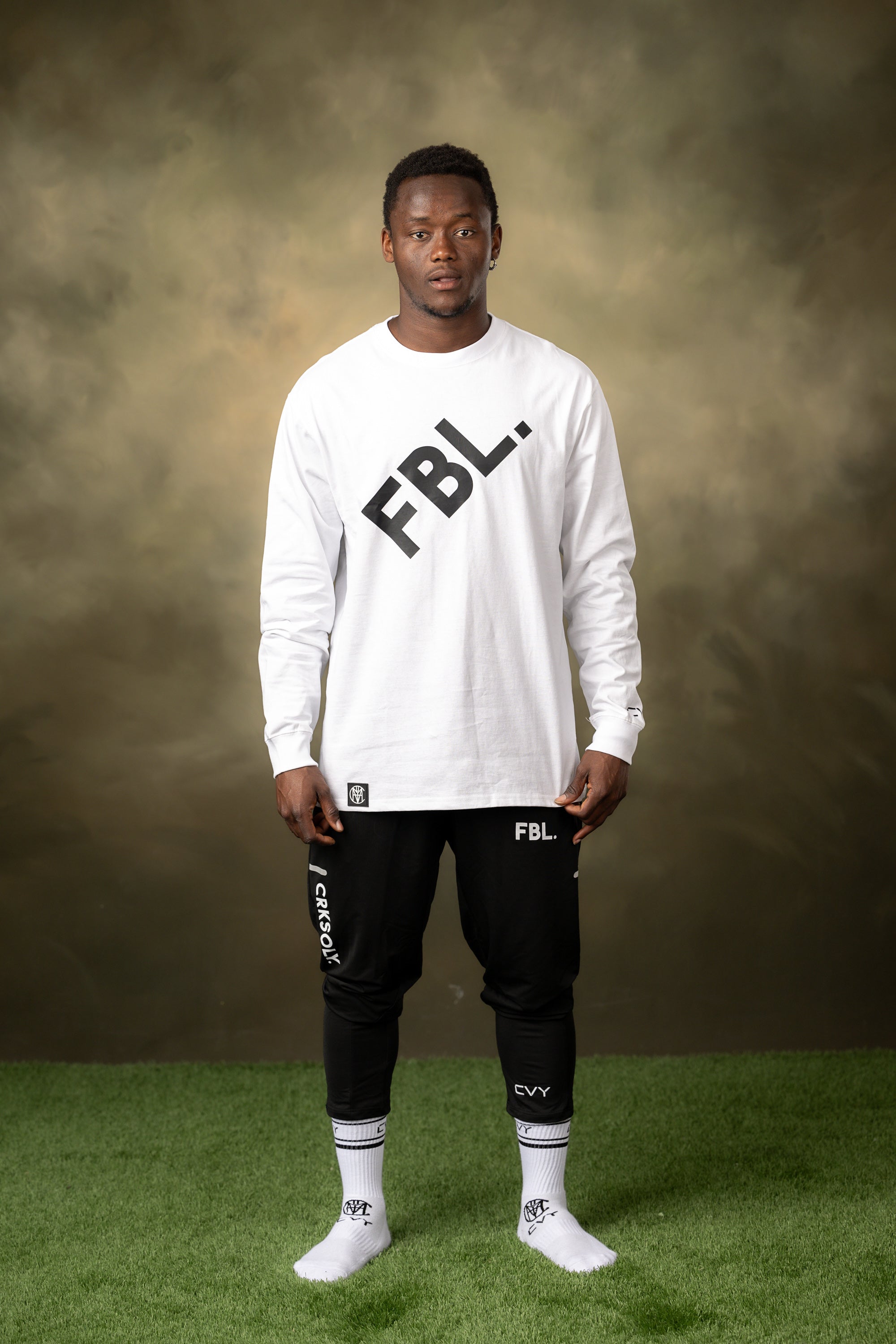 FBL. White Long Sleeve Shirt