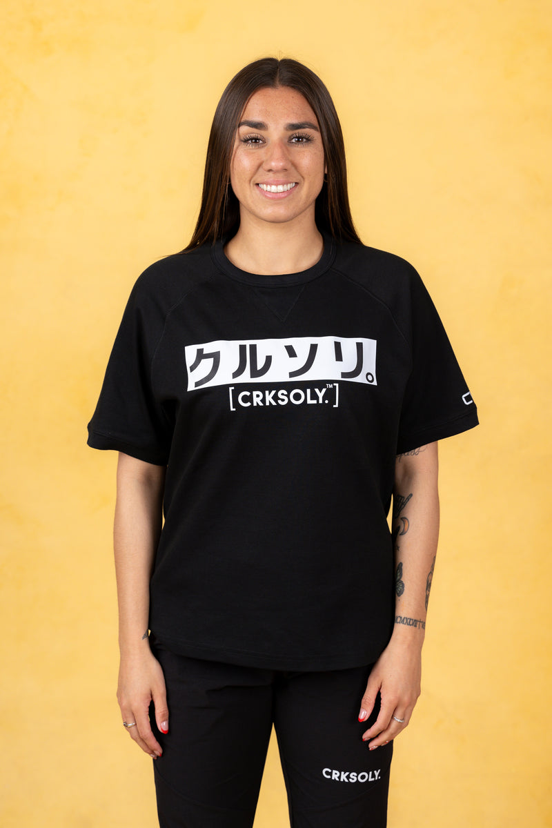 CRKSOLY. Camiseta estilo japonés para mujer