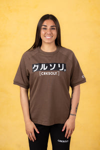 CRKSOLY. Camiseta estilo japonés para mujer