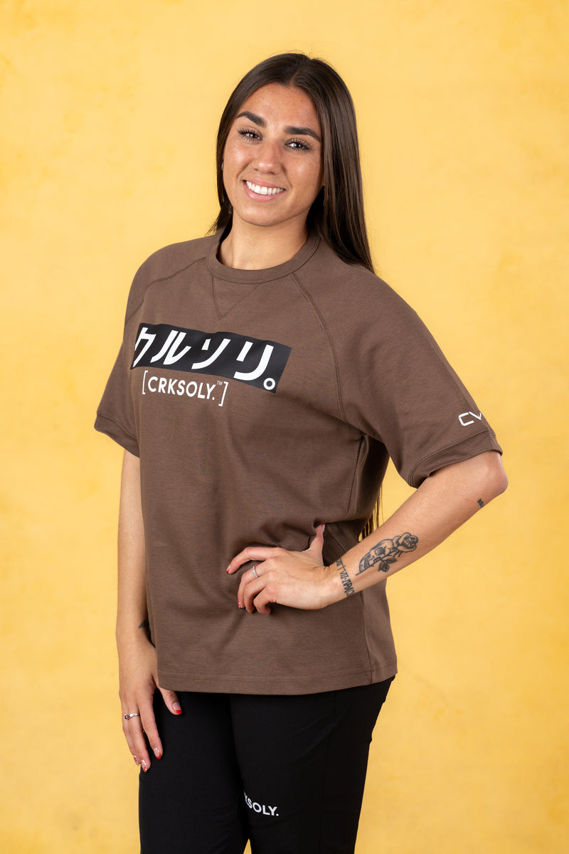 CRKSOLY. Camiseta estilo japonés para mujer