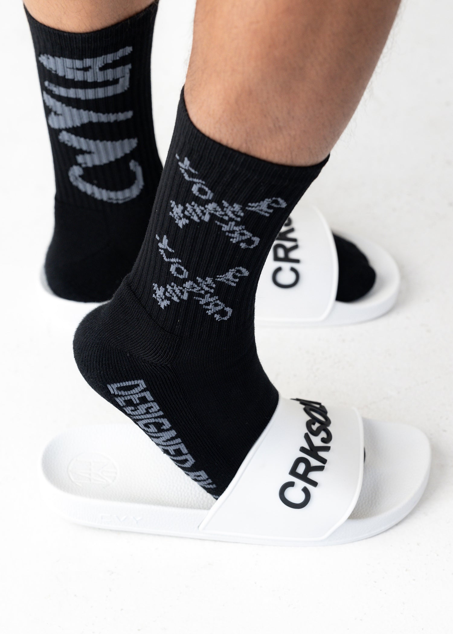 CRKSOLY. Lifestyle BLK Cotton Socks