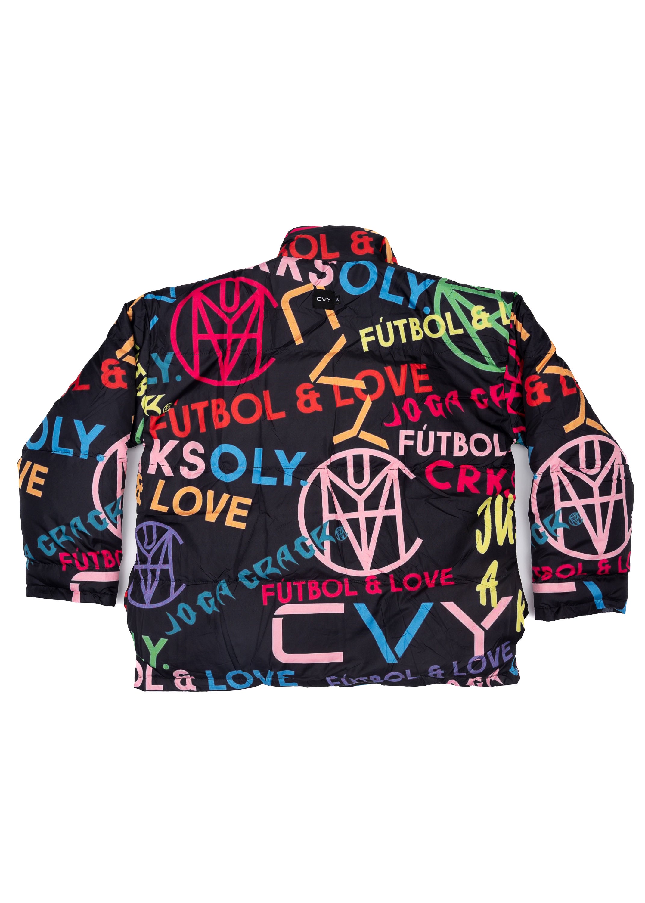 CRKSOLY. Youth Reverse Monogram Puffer Jacket