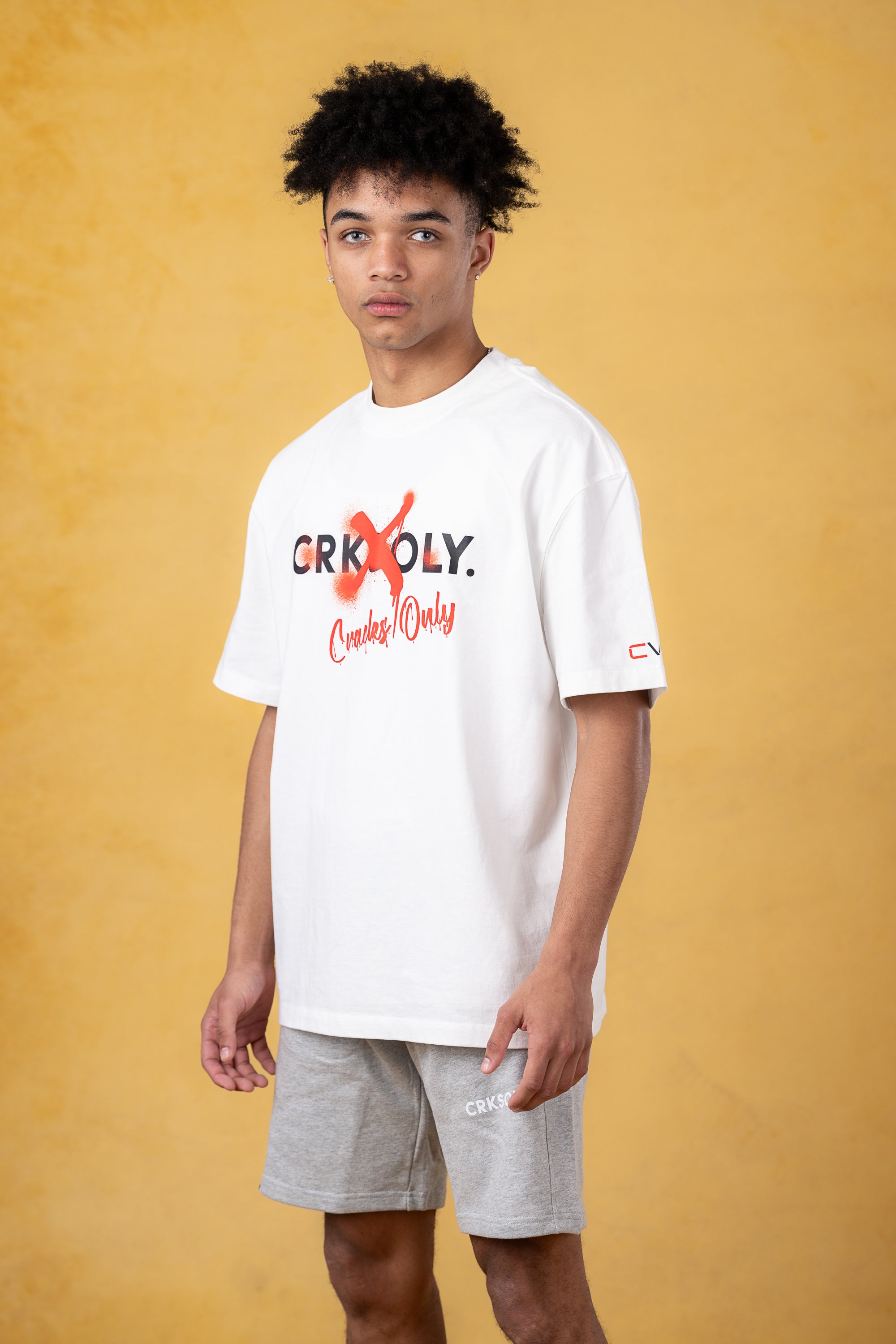 CRKSOLY. Void Oversize Cotton Tee