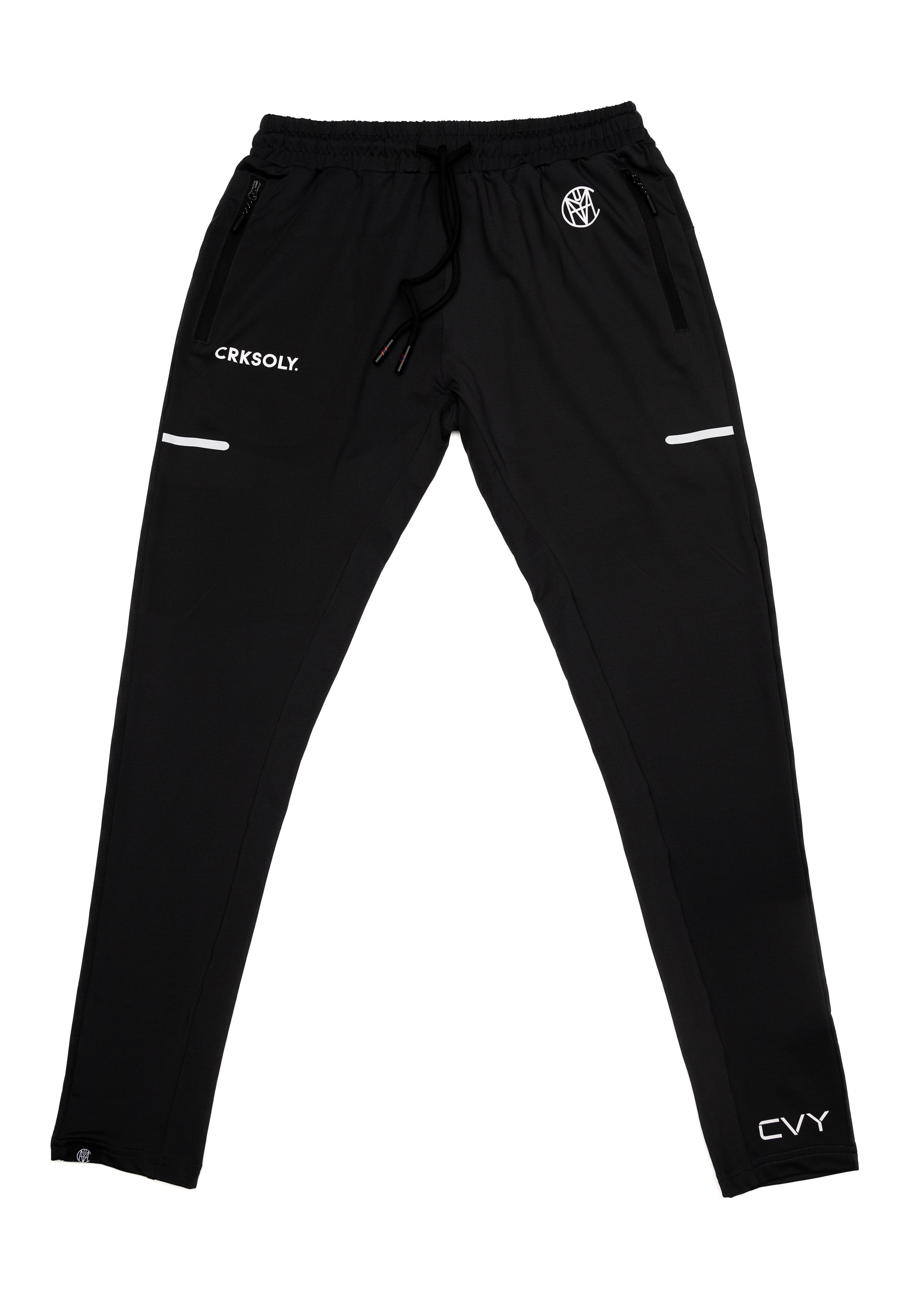 CRKSOLY. Dark Gray Training Pants