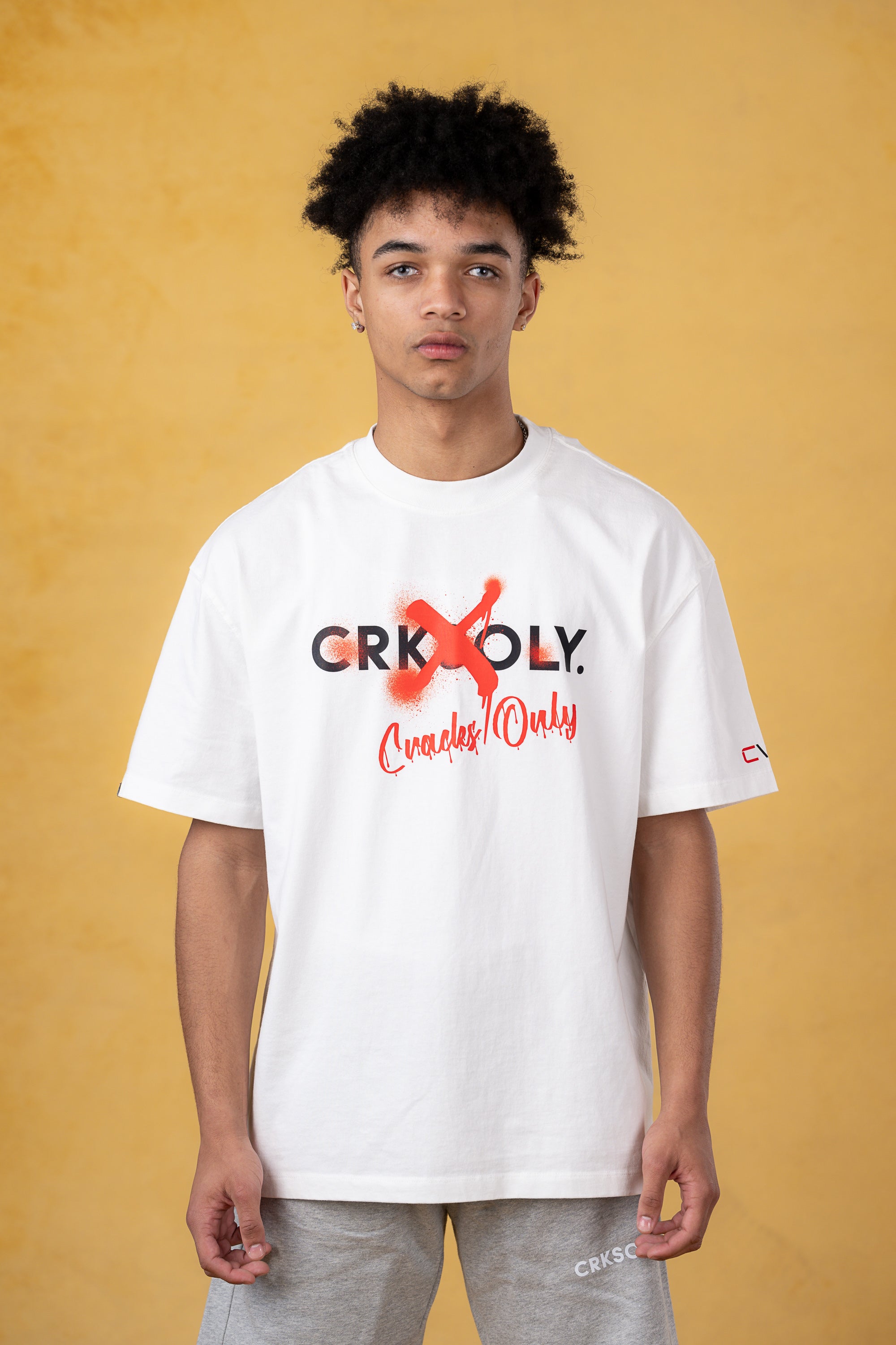 CRKSOLY. Void Oversize Cotton Tee