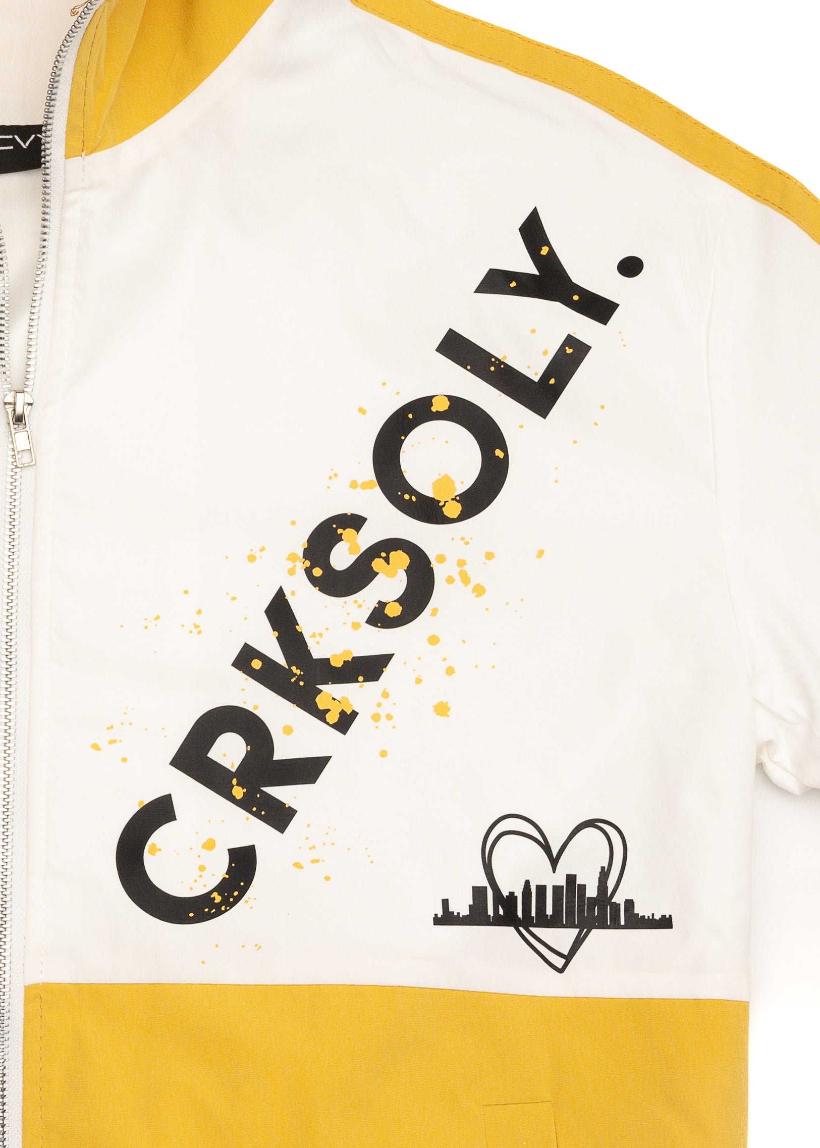 CRKSOLY. Retro-Modern Windbreaker Jacket