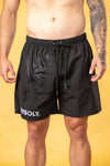 CRSKOLY. Water Reactive Training Black Shorts