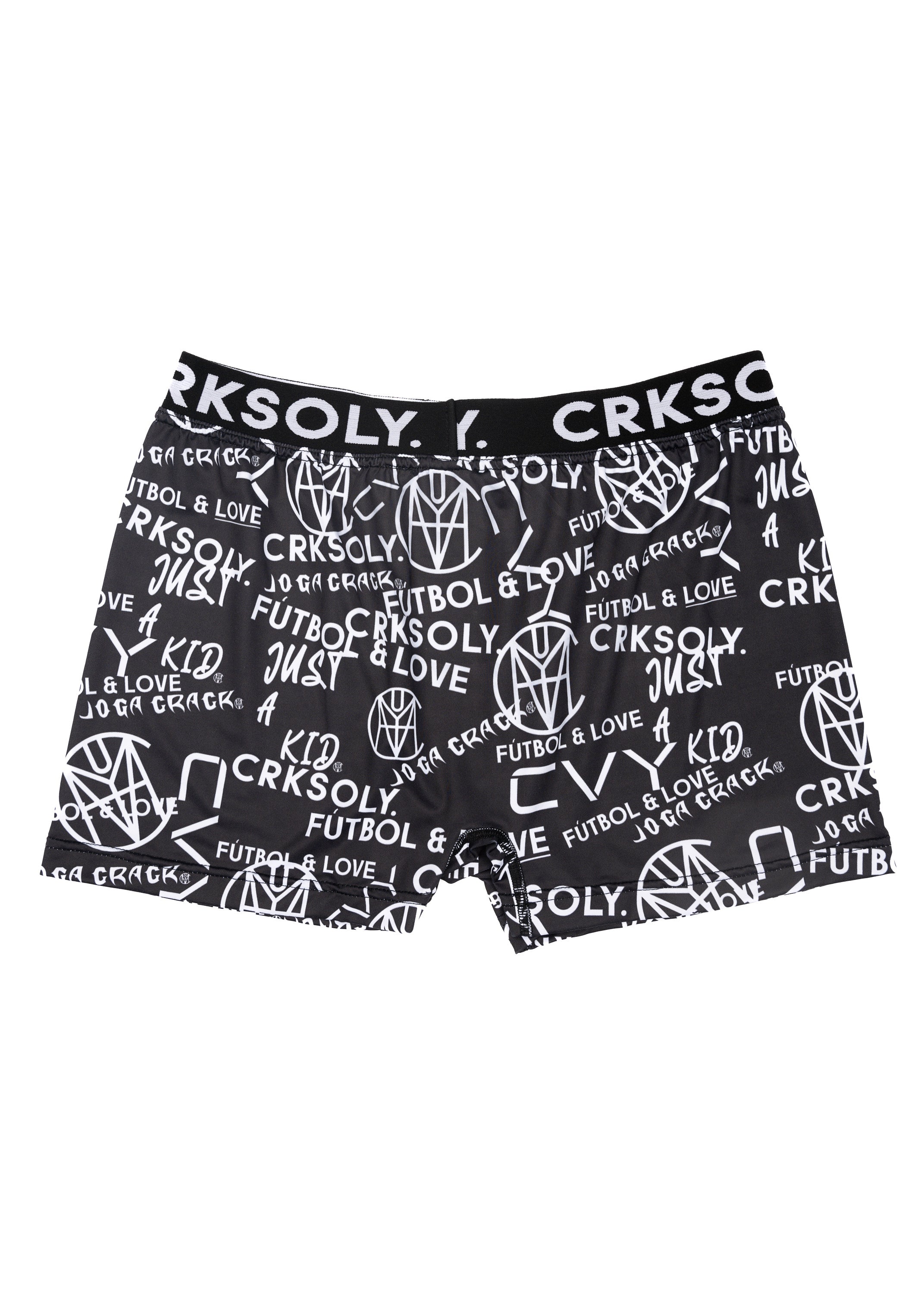 CRKSOLY. Pantalones cortos con monograma de 5 pies