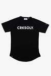 CRKSOLY. Camiseta de algodón elástico para mujer