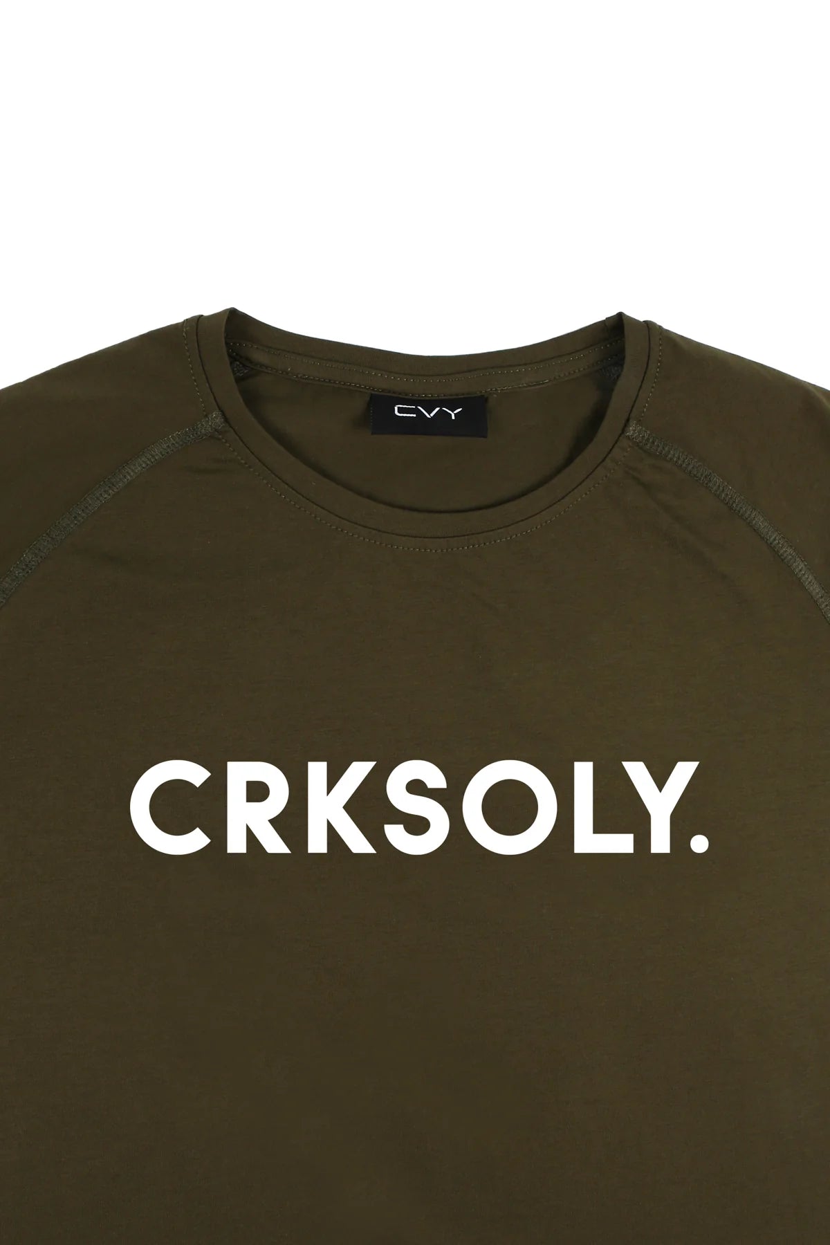 CRKSOLY. Camiseta de algodón elástico para mujer