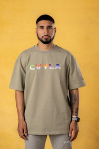 CVYLA Olive Oversize Tee