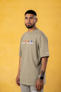 CVYLA Olive Oversize Tee