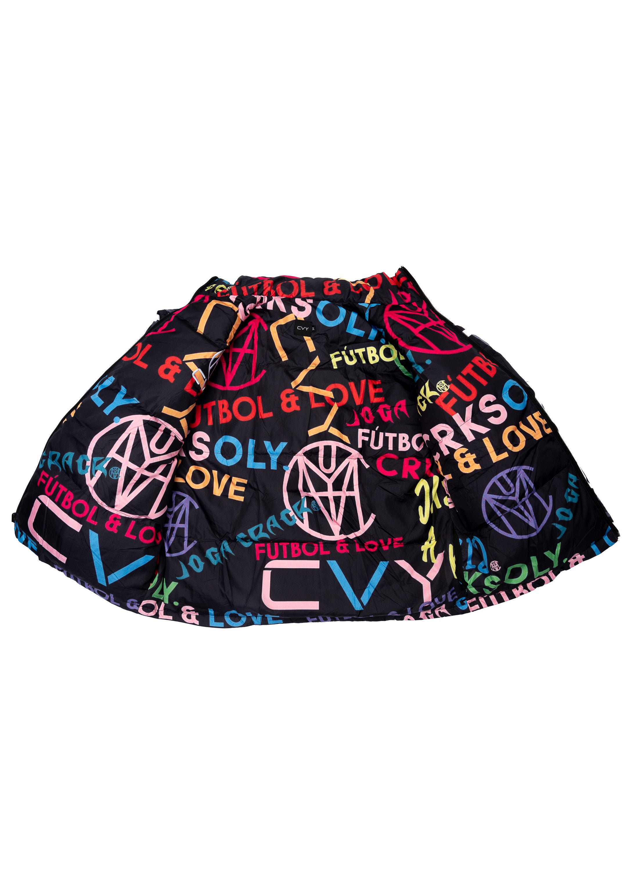 CRKSOLY. Youth Reverse Monogram Puffer Jacket