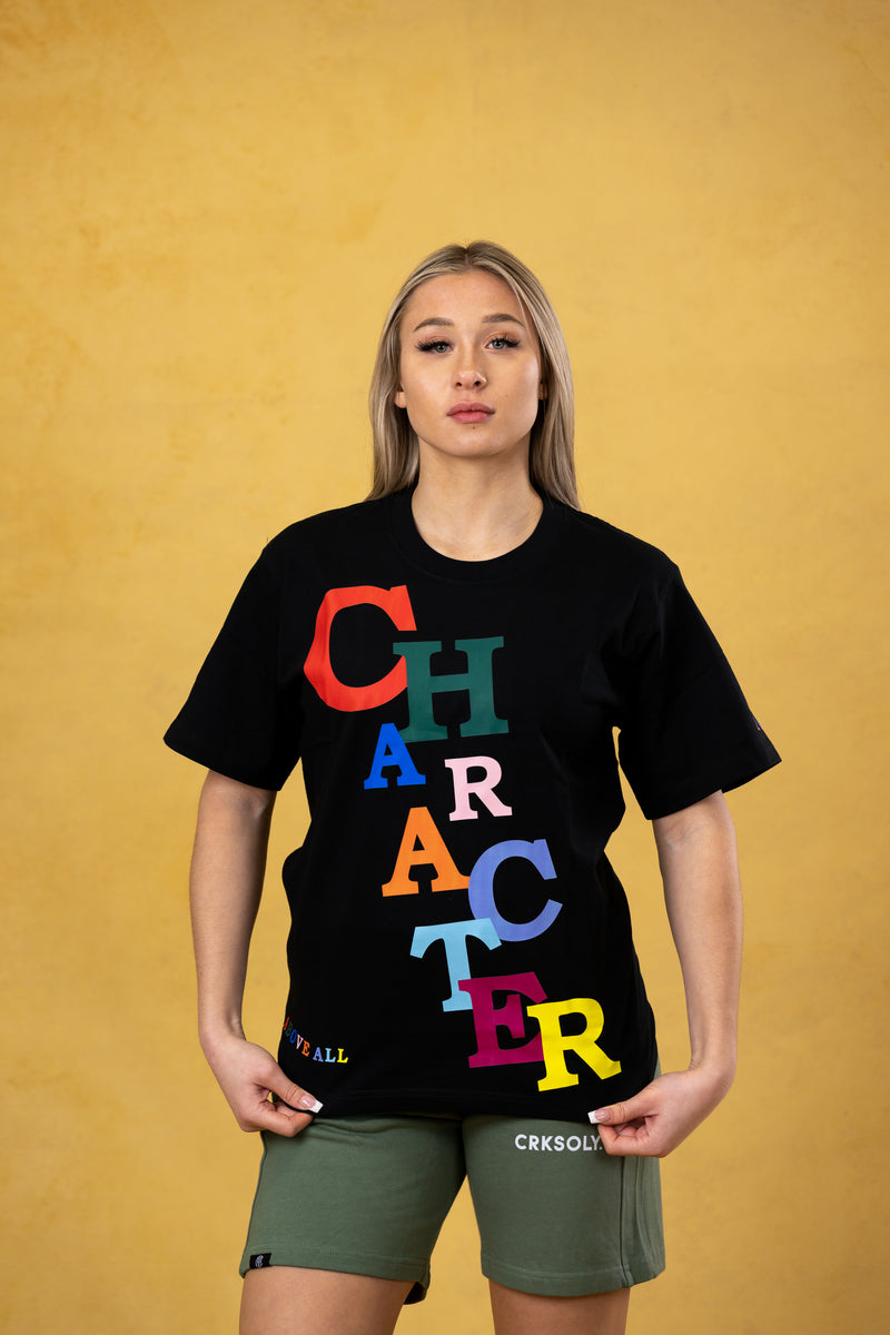 CRKSOLY. CHARACTER Camiseta estilo streetwear para mujer