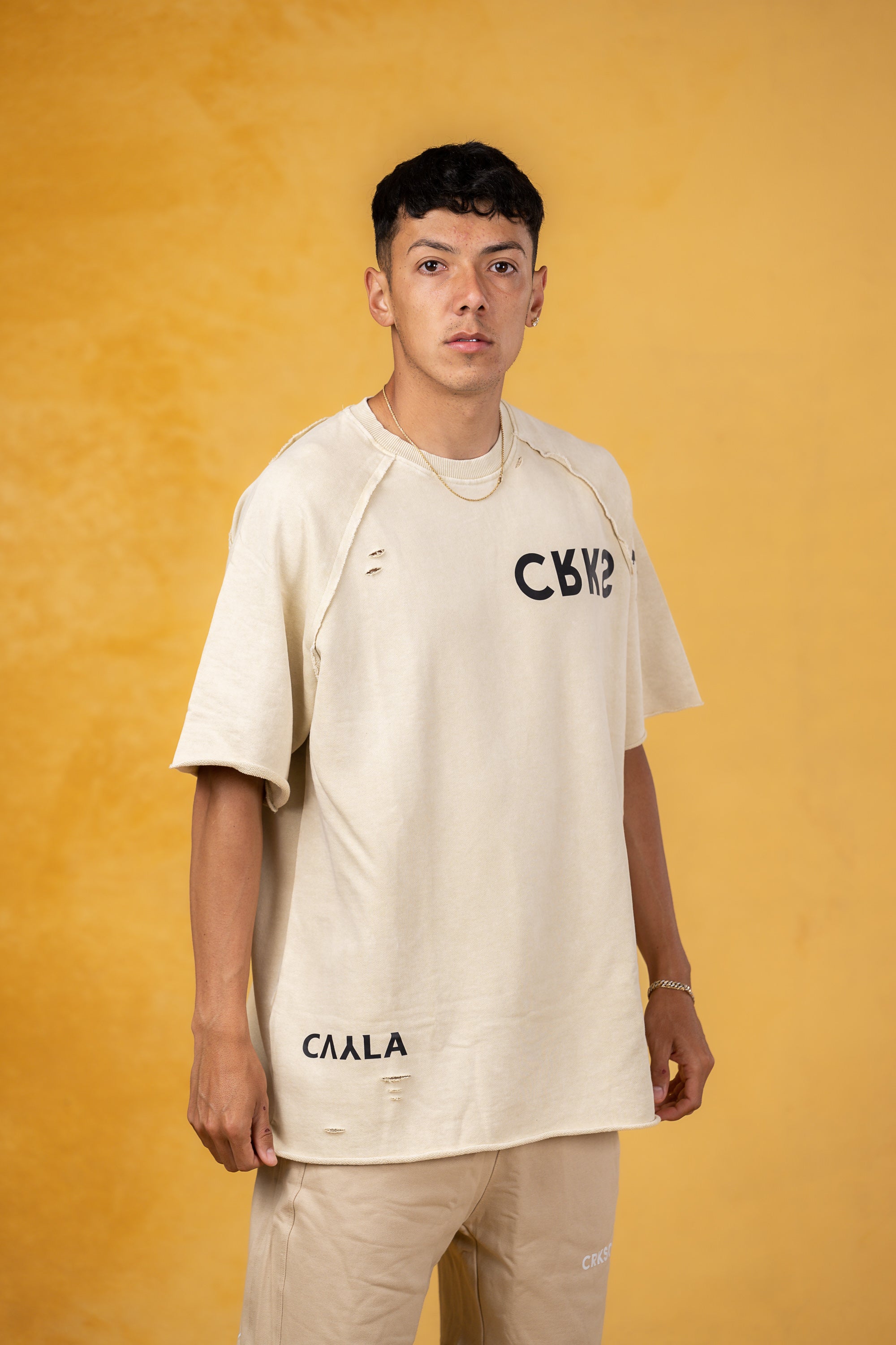 CVYLA x CRKSOLY. Oversize Tee