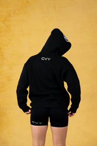 CRKSOLY. Sudadera unisex con capucha BLK