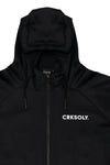 CRKSOLY. Chaqueta de corredora negra para mujer