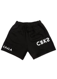 CRKSOLY. Pantalones cortos deportivos de algodón negro