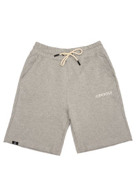 CRKSOLY. Pantalón corto deportivo de algodón gris