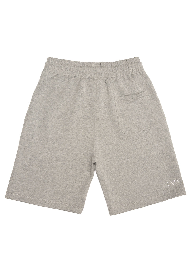 CRKSOLY. Gray Cotton Sweatshort