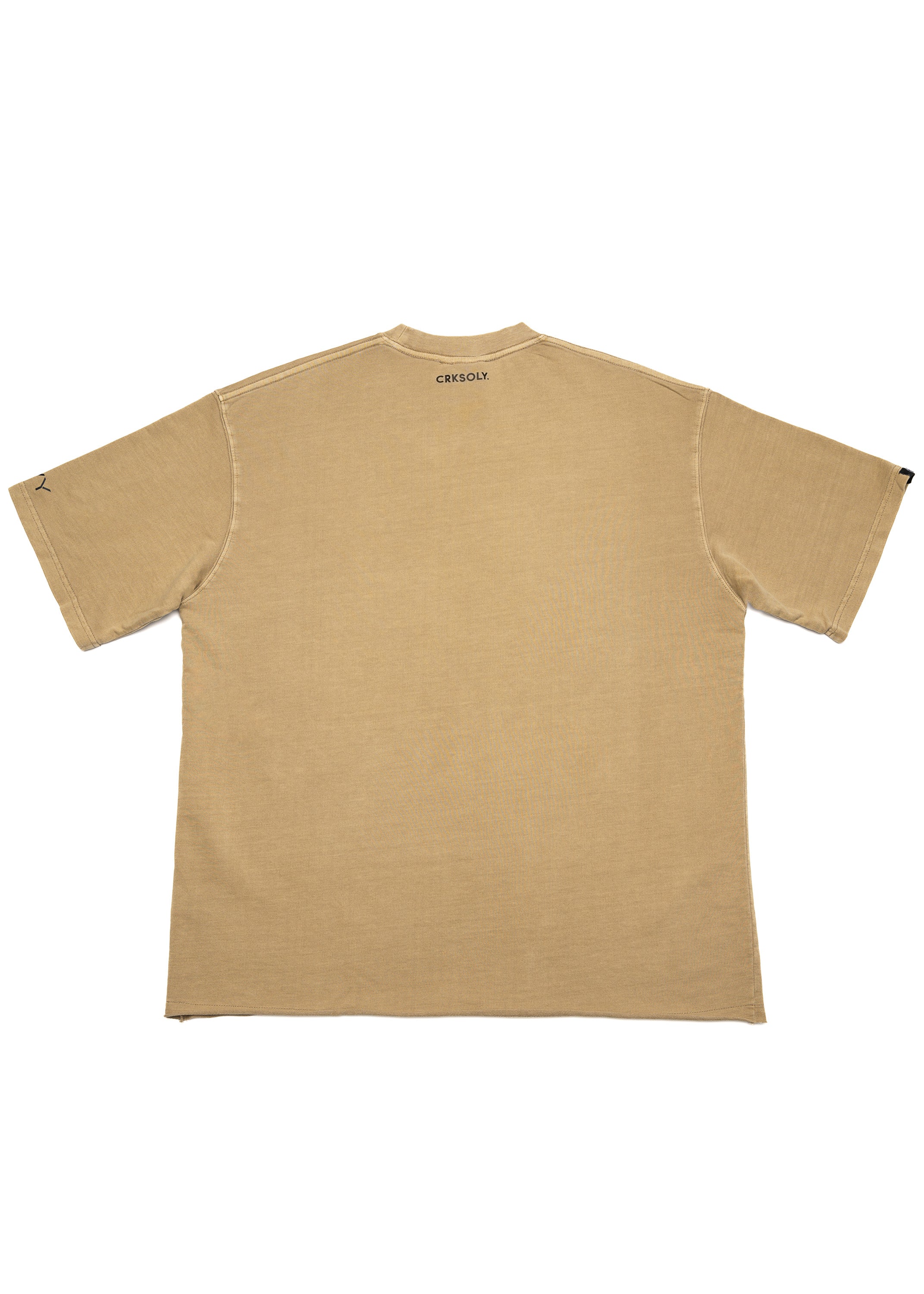 Joga Crack Brown Oversize Tee