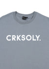 CRKSOLY. Camiseta de algodón azul