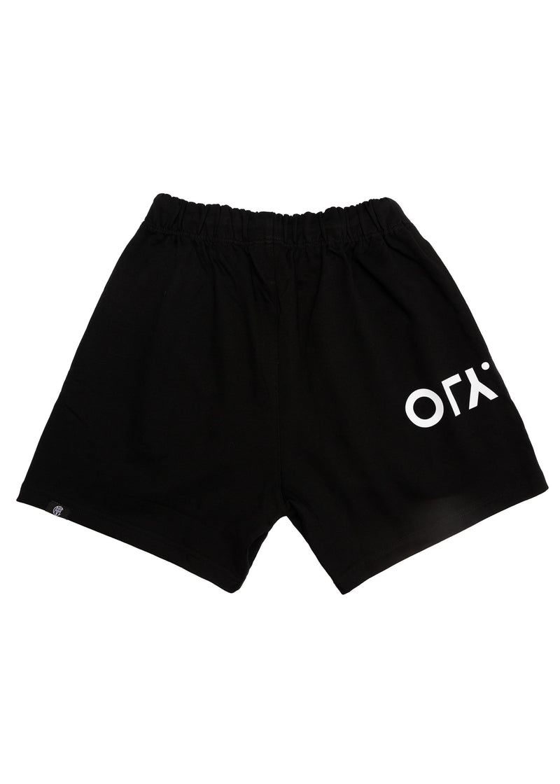 CRKSOLY. Pantalones cortos deportivos de algodón negro